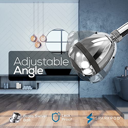 Sparkpod PPSH-C 3 Inch Power Pressure Boosting Shower Head - Shower Water Pressure Booster thumb #7