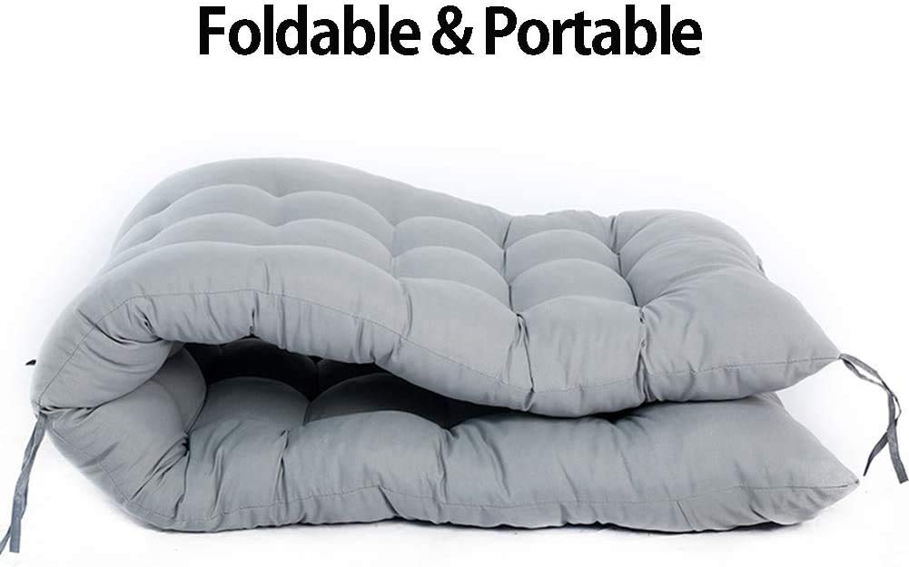 Cuscino per panca extra lungo in memory foam, per interni ed