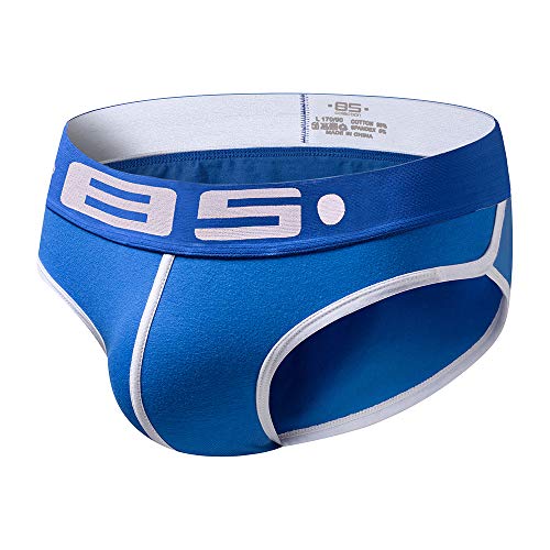 Evankin Men Cotton Briefs Comfort Low Rise Underwear Breathable Stretch Tagless Lingerie