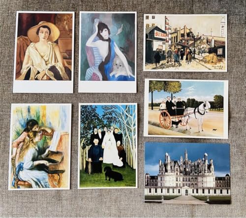 Amazon | 7枚セット ヨーロッパ 絵葉書 ポストカード ルーブル美術館