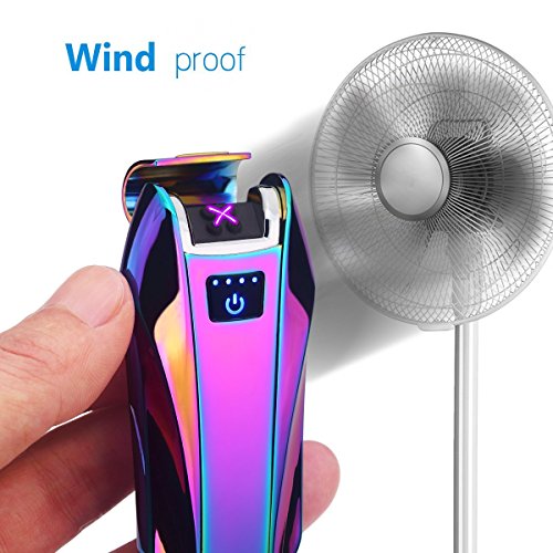 Sigaret Elektrische Aansteker Dual Arc USB Oplaadbaar, Elektronisch Opladen Puls Plasma Winddicht Vlamloze Touch Sensor… - Image 5