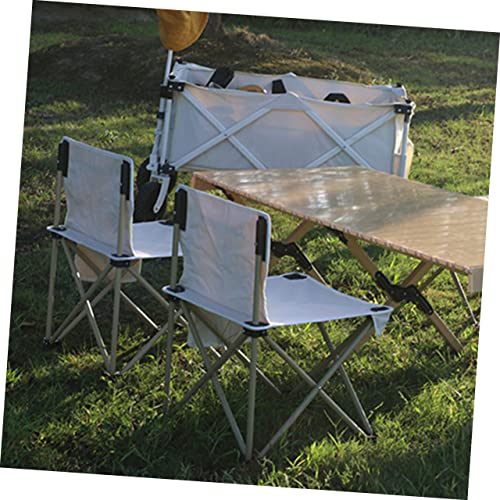 Garneck Cadeira Dobrável Ao Ar Livre Cadeiras De Acampamento Dobráveis ​​Para Adultos Banquinhos Por