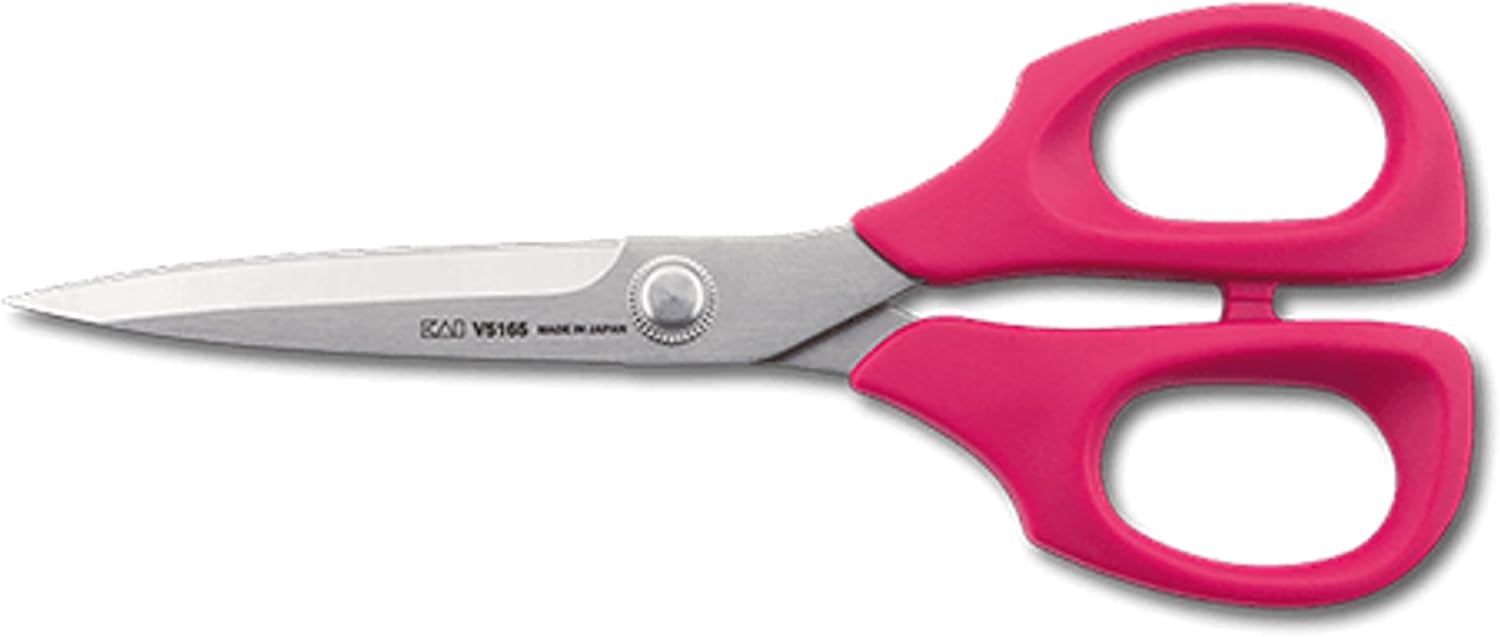 Kai V5165B V5000 Edition Multi-Purpose Scissors with CAP, 6.5 inch, Blue