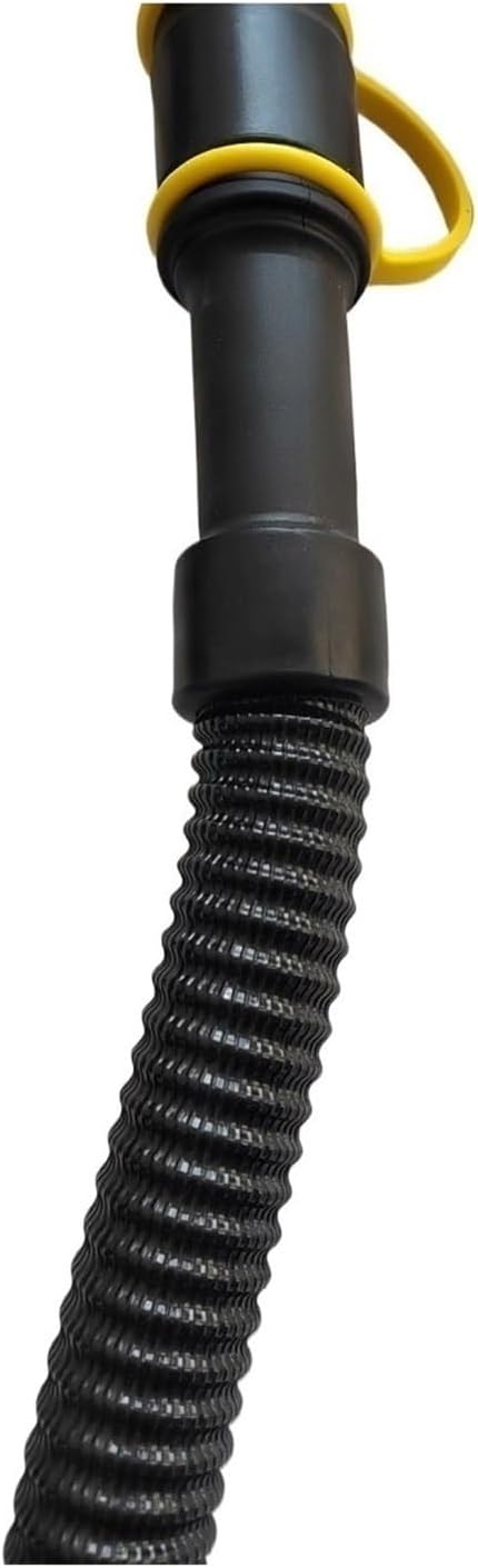 Yellow Floor Scrubber Sewage Pipe Replacement, Compatible with Karcher BD50/55, Easy to Clean, Durable Plastic, 1 Count, 1 Piece