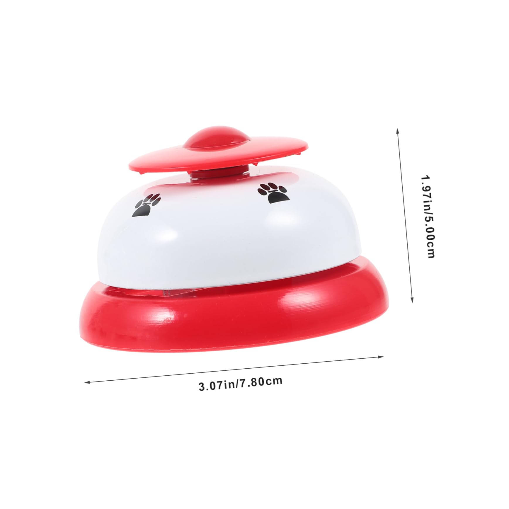 GANAZONO Pet Bells Training Bells for Dogs Sturdy Plastic Dog Puppy Training Toy Potty Training Bell