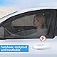 2 Stück Fliegengitter Autofenster, Autofenster Moskitonetze, Seitenfenster Netze, Elastizitä Sonnenblende Auto Netz, Auto Netz Sonnenschutz, Fenster Schatten, für Van, SUV