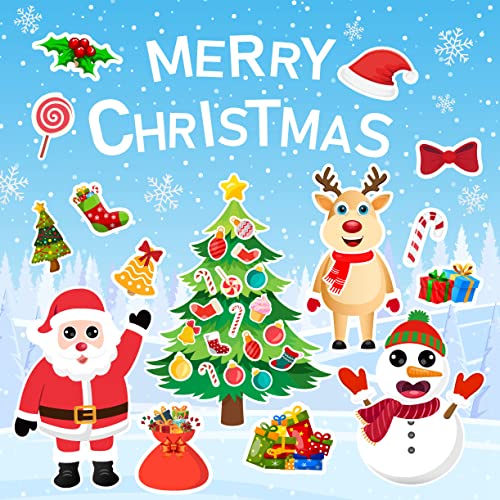 32 Sheets Christmas Stickers, Christmas Stickers For Kids, Make Your Own Christmas Stickers, Christmas Crafts Party Favors For Kids, Holiday Stickers #TOP1