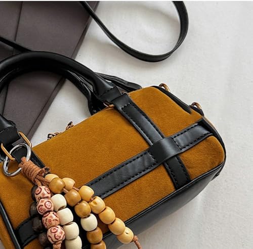 Slouchy Suede Hobo Bags Women Crescent Bowling Crossbody Purses Underarm Shoulder Travel Bag Satchels Tote Handbag 20253