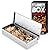 UIRIO Smoker Box for Gas Grilling - Wood Chip Smoker Box for Charcoal Grill - Enhance Grilling Flavors for BBQ Enthusiasts