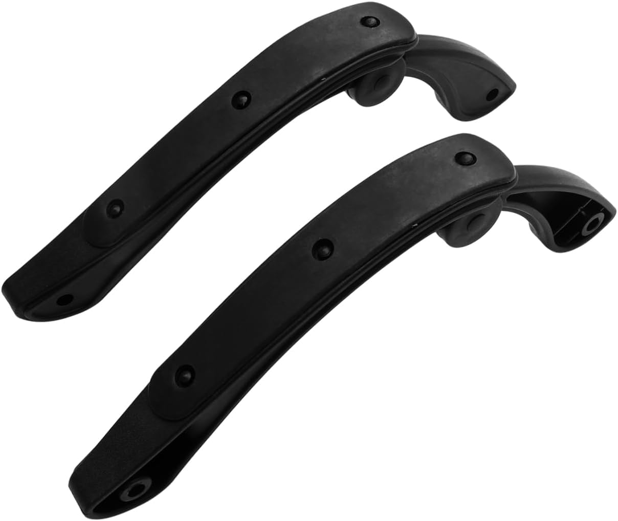 1pair Movable Plastic Armrest Accessories for Office and Computer Chairs Ergonomic Design for Enhanced Easy to Install Black