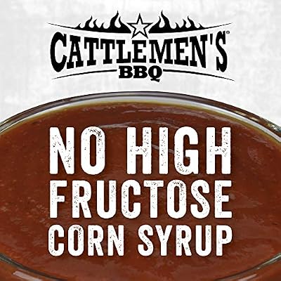 Cattlemen's Memphis Sweet BBQ Sauce, 1 gal - One Gallon of Sweet Memphis Barbeque Sauce, Best on Wings, Ribs, Burgers and More