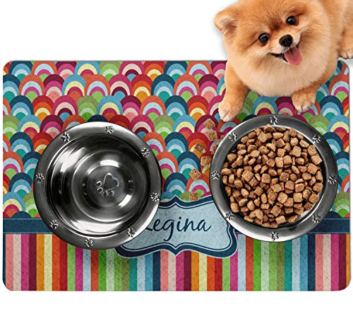 Alfombrilla para comida de perro personalizada YouCustomizeIt pequeña miniatura 2