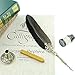 GC Quill Antique Feather Writing Quill Pen Gold Pen Stem Calligraphy Pen Set 100% Quality Guarantee