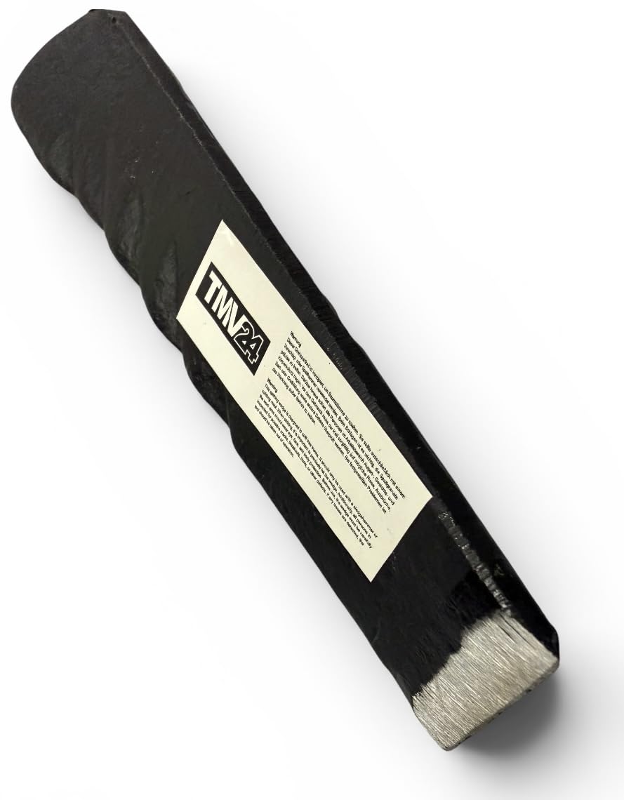 3x Massiver Drehspaltkeil je 2,3kg - scharfer Spaltkeil für leichtes & sicheres Holz spalten, Fällkeil Drehkeil für Axt Spaltaxt Spalthammer Holzspalter Spaltwerkzeug Spaltgranate Schwarz + Bildmagnet