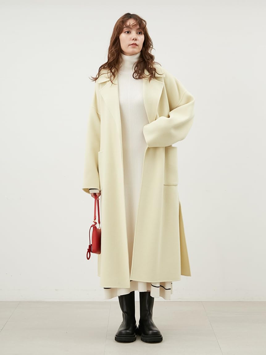 ミラオーウェン] ウールロングコート 09WFC245304 レディース ミラ