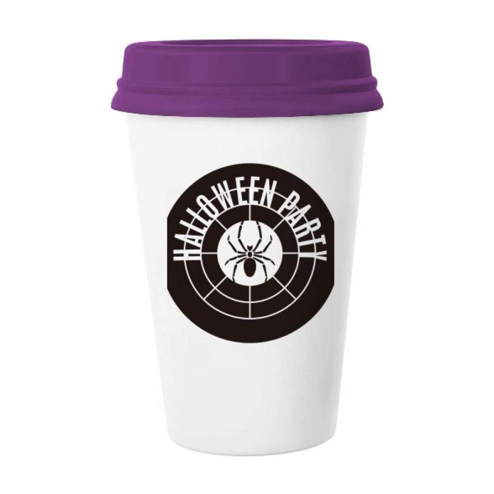 Tazza In Ceramica Halloween Con Ragno E Zucca 3D, Idea Regalo Spaventosa Per Caffè, Tè O Cioccolata, 400 Ml
