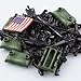 VICVIK Weapons Pack Military Weapons Accessories WWII Soldier Model Toys Military Equipment Battle Blocks Bricks Children's Toys, Compatible with Mini Figure Brick Toy for Boys Age 3＋