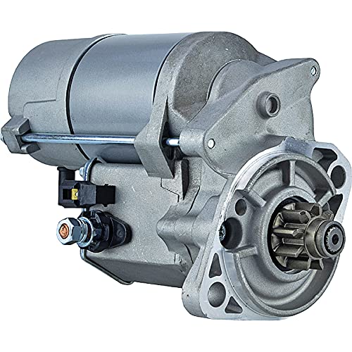 Démarreur haute durabilité 12V Kubota V2403 pignon 9 dents équivalent 428000-2030
