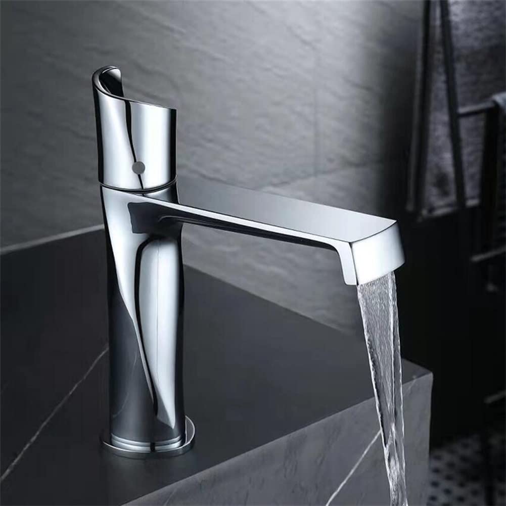 Robinet de lavabo de salle de bain en laiton anti-corrosion pour un entretien facile
