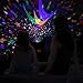 SCOPOW Star Projector Night Light for Kids Rotating Night Light on Ceiling Glow in The Dark for Bedroom Decor Starry Sky LED Lamp with Timer, Birthday Gifts Toys for Baby Toddler Girls Boys-Black
