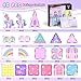 GobiDex Magnetic Building Blocks Unicorn Toys for Girls, Princess Magnetic Tiles Building Toys for Kids Ages 3-5 4-8, STEM Sensory Toddler Game Birthday Gift for Girls Boys Ages 3+