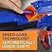 Infinus Nerf N-Strike Elite Toy Motorized Blaster with Speed-Load Technology, 30-Dart Drum,...