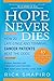 Hope Never Dies: How 20 Late-Stage and Terminal Cancer Patients Beat the Odds