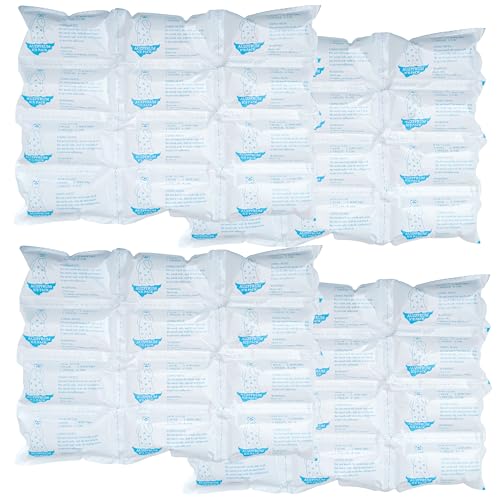 Image of Dry Ice Packs for Shipping - 4 Sheets(12 Large Ice Cell per Sheet) | Long-Lasting Cold Reusable Freezer Packs for Coolers, Lunch Boxes & Insulated Containers | Cold Pack for Shipping Food