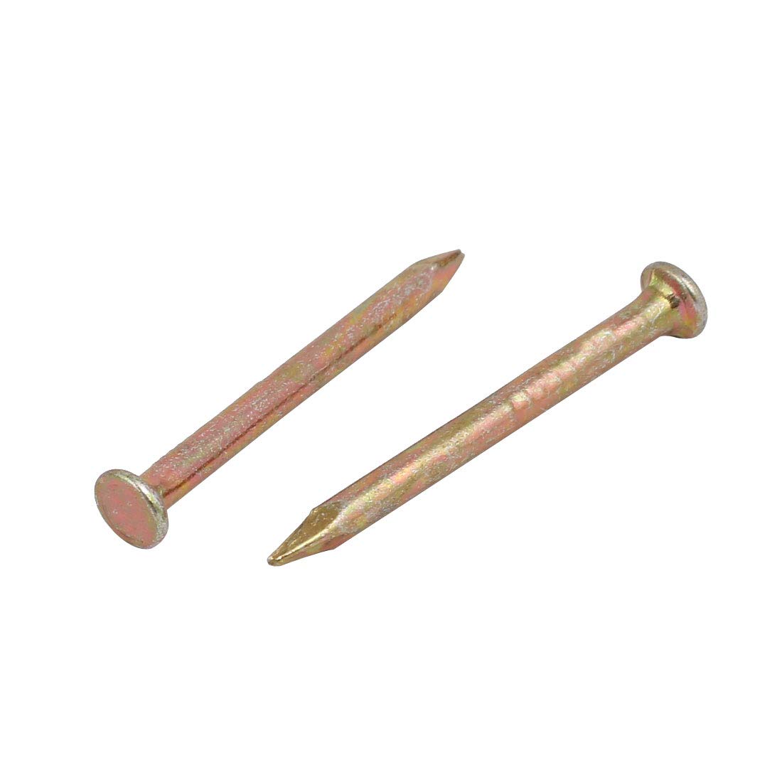 Aexit Fiber Concrete fastener Cement Wall Steel Point Tip Wire Nails 40mm Length 150PCS Model:47as181qo614