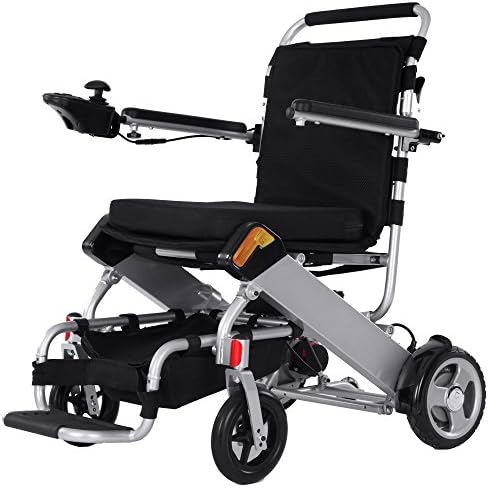 Folding Power Wheelchair with Battery-XFG-201 Lightweight Mobility Electric Wheelchair-Best Easy Carry Mobility Scooter