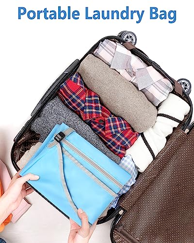 2 Pack Hanging Laundry Hamper With Door Hooks, Extra Large Hanging Laundry Bag With Adjustable Handles, Laundry Hamper Bag For Saving Space, Over The Door Laundry Hamper For Bathroom, Bedroom, Closet #TOP4