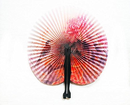 Fablcrew - Ventaglio rotondo pieghevole in carta