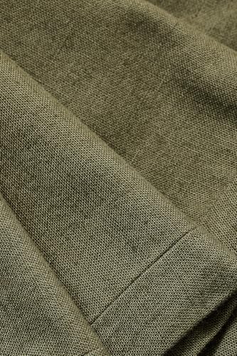 Image of SNITCH Men Casual Trousers | Slim Fit Mid Rise Textured Design | Cotton Linen Blend & Breathable Fabric for Summer & Street Wear