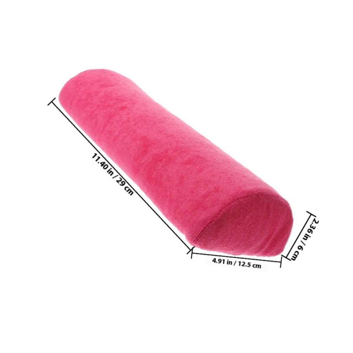 ULTECHNOVO 2pcs Nail Art Hand Rest Pillow Comfortable Cloth and Sponge Material, Smooth Surface Manicure Arm Rest for Home and Professional Nail Shop Use