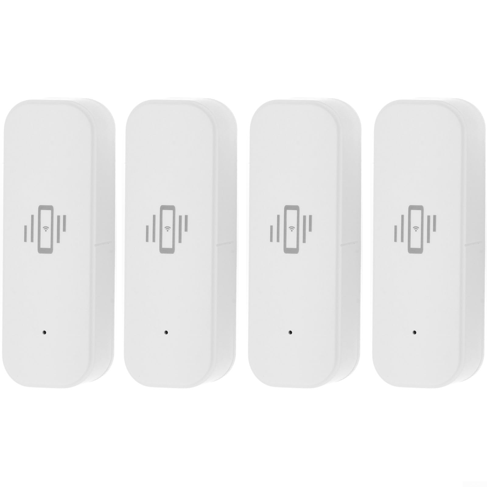BlissfulAbode - Sensor de vibración inteligente para Tuya Smart Home (4 unidades)
