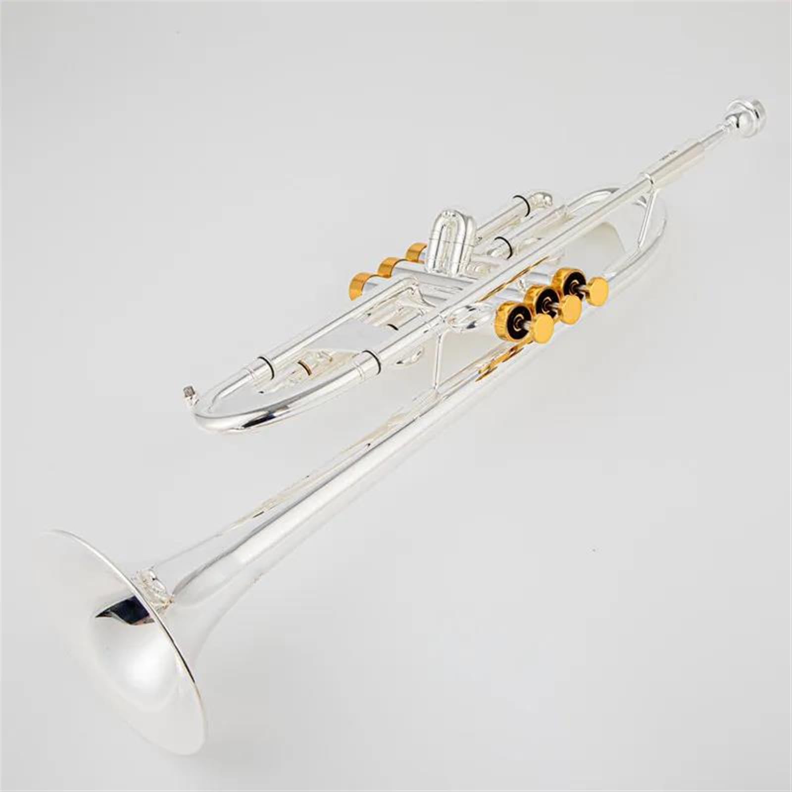 Trąbka Bb Trumpet TR600 Posrebrzany Instrument Muzyczny Trąbka Profesjonalnej Klasy Piękny Instrument