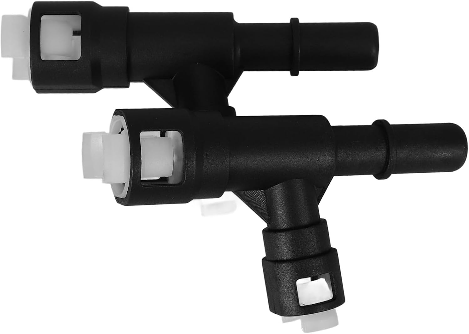 1Pair Heater Hose Connector Replacement for Durable Coolant Hose Fitting Easy Installation Automotive Connector Sleek Design for Heaters Compatible with Cadillac