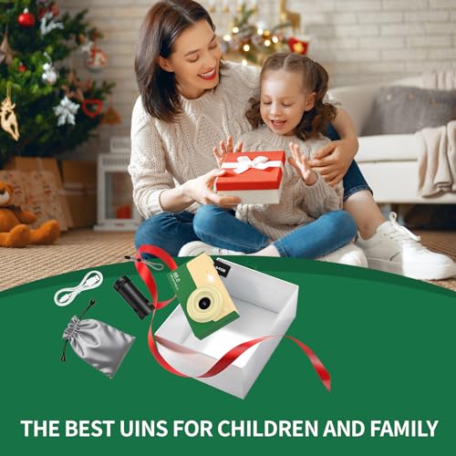 Image of Digital Camera for Kids & Beginners, 4K Digital Camera with 64GB SD Card 16X Zoom Anti-Shake, Compact Point and Shoot Camera with 2.8 inch Screen, Portable Small Camera for Students, Travel & Gifts Green