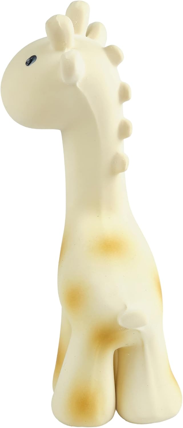 Tikiri Giraffe Natural Rubber Teether Rattle Bath Toy, 1 EA