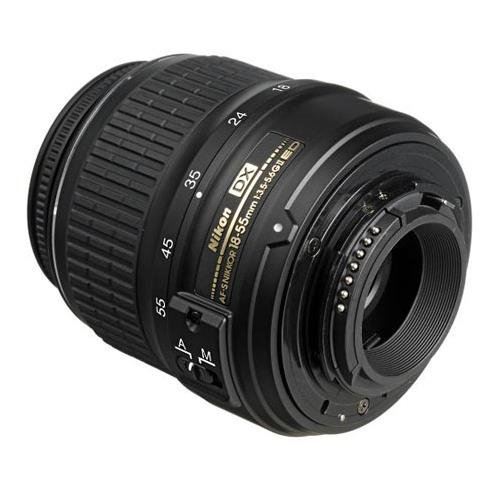 Nikon 18-55/3.5-5.6GⅡ 55-200/4-5.6GⅡED Nikon AF-S DX Zoom-Nikkor 18-55mm 1:3.5-5.6G ED II Lens Black