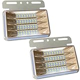 Discover winds とっても明るい バックライト タイヤ灯 作業灯 ダウンライト 24V 超高輝度 LED バックランプ 高機能防水 明るい 高視認性！2個セット