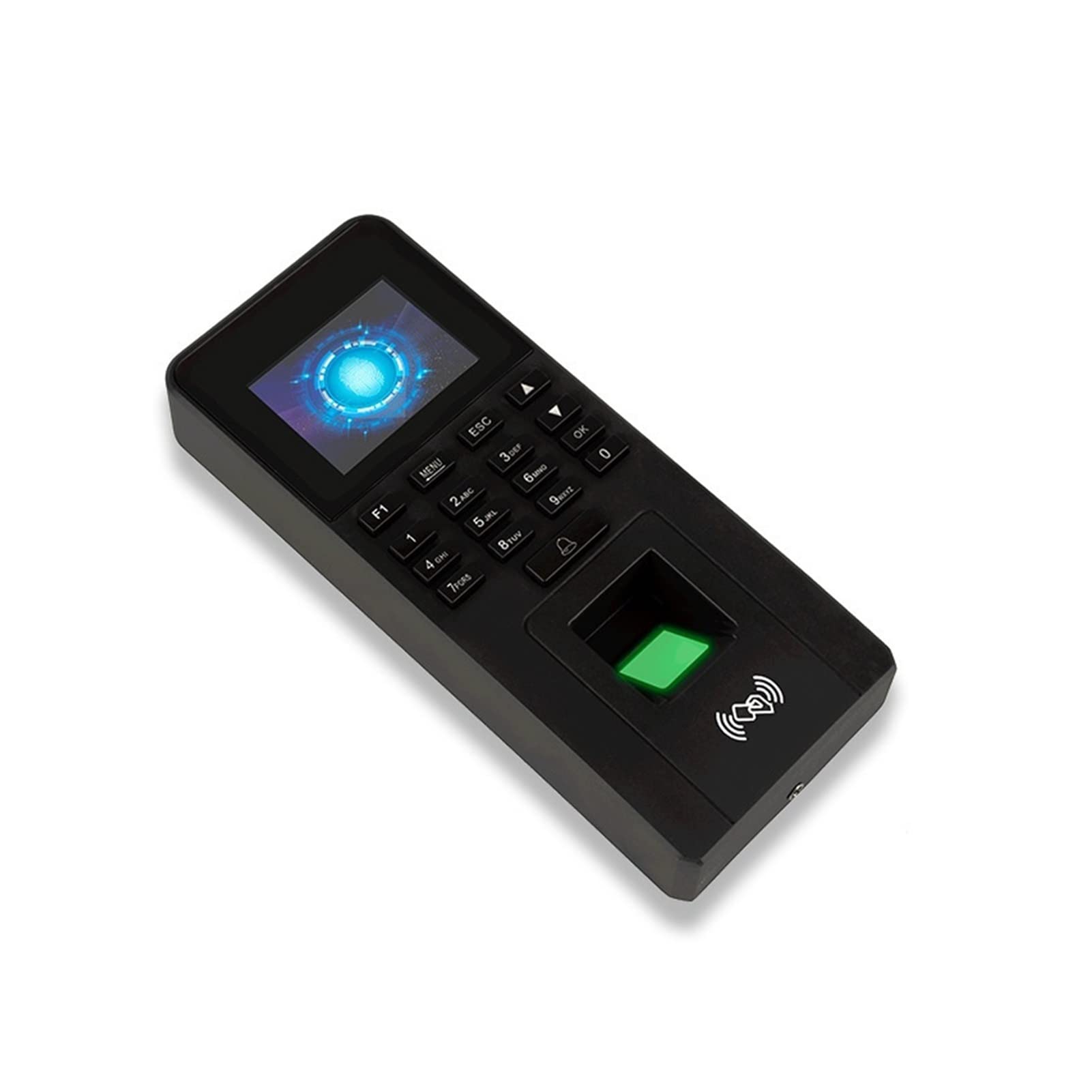 Zeiterfassungsgerät Punch-Card-Maschine Fingerabdruck-Zugangskontrolle Teilnahmemaschine Mitarbeiter Check-in Punch Card Machine Identifikation Zugangskontrolle Zutritt Zeiterfassung