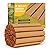 TONAHUTU 12FT Wooden Garden Pathway?Roll Out Wooden Pathway Weather-Resistant Walkway for Outdoor Patios 17" W Roll Out Hardwood Walkway with Non-Slip Surface Wedding Party Pathways (Straight)