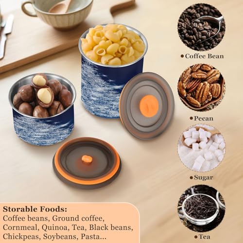Envase de Café Hermético Acero Inoxidable 500 ml miniatura 5