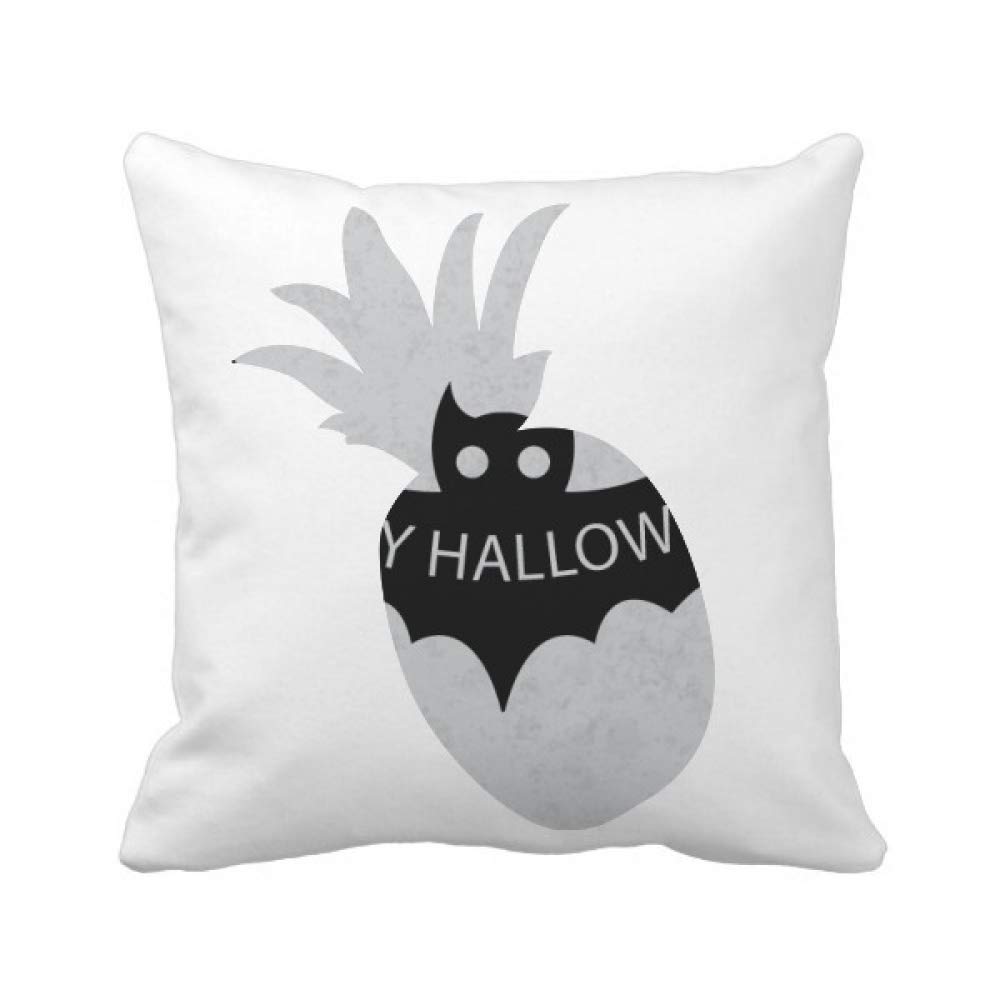 Housse de coussin ananas noir Hallowmas pour rafraîchir un canapé fatigué