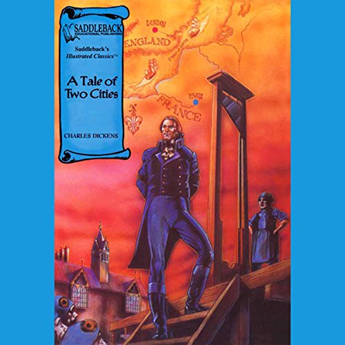 Diseño de la portada del título A Tale of Two Cities