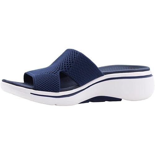 Skechers Go Walk Arch Fit Knit Slide