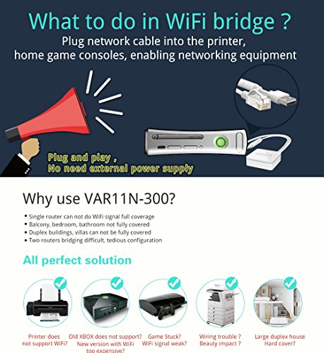 VONETS Mini WiFi Router Wlan brug Draadloze Repeater Ethernet naar WiFi Adapter Hotspot Signaalversterker 2,4GHz WAN LAN… - Afbeelding 7