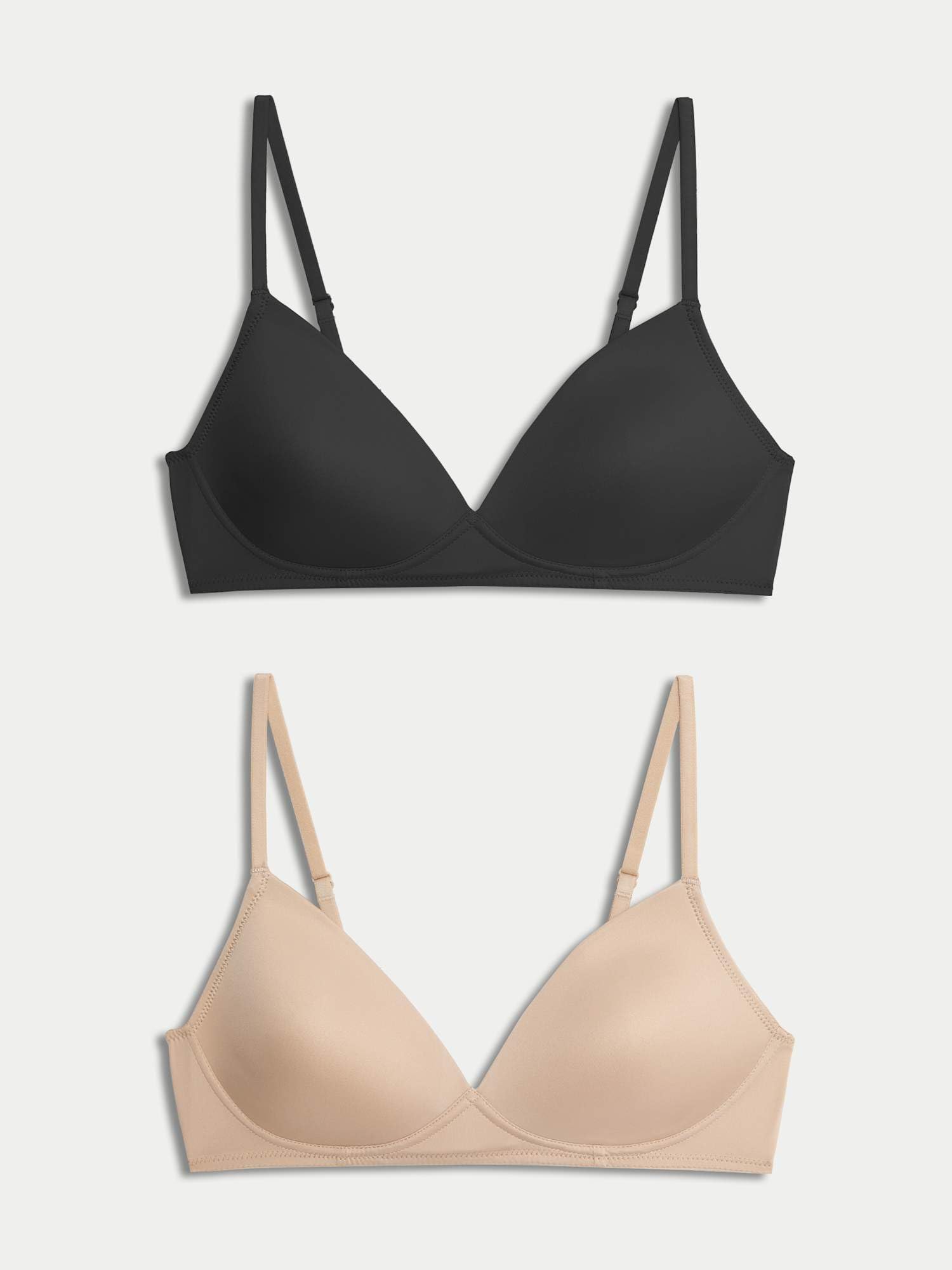 Marks & Spencer 2er-Pack Mädchen Erste BHS ohne Bügel