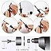 EXLECO 21 Pcs Coronas Perforadoras Diámetro de Corte 19 mm a 127...